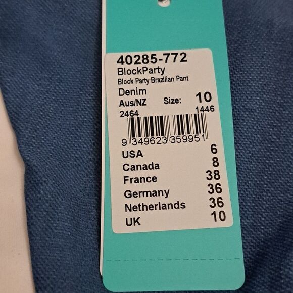 Seafolly‎ Bikini Bottom Blue Low Rise - Picture 4 of 4